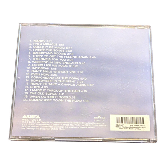 Barry Manilow: Ultimate Manilow Audio CD - Picture 2 of 4